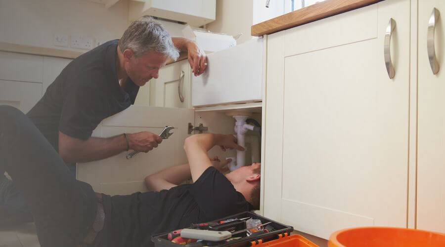 Professional burst pipe repair services in Moulton, TX